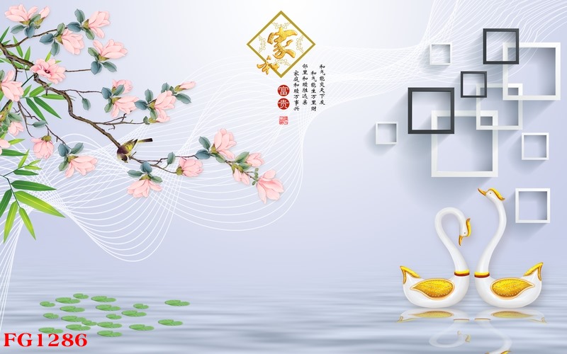 File in tranh tường hiện đại TV23151