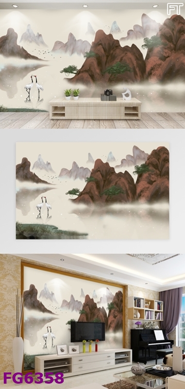 File in tranh tường hiện đại TV18385