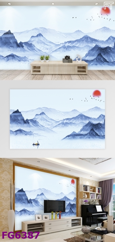 File in tranh tường hiện đại TV18356