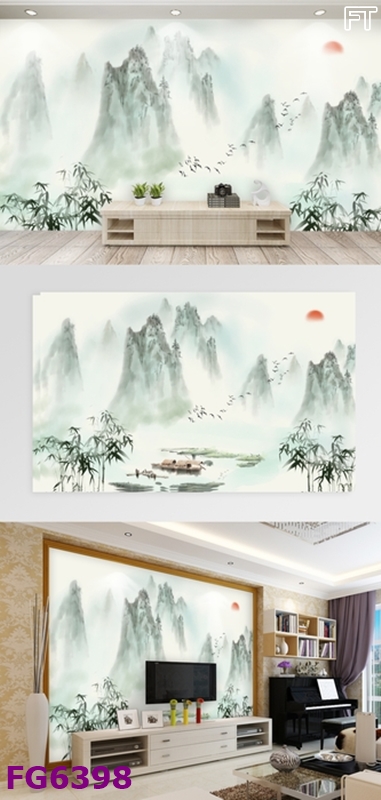 File in tranh tường hiện đại TV18345