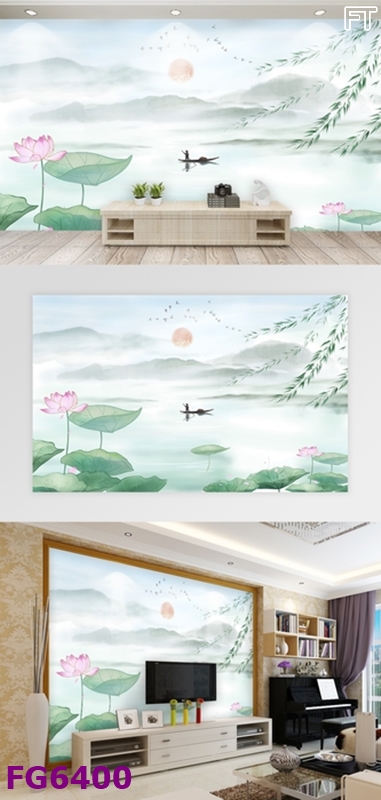 File in tranh tường hiện đại TV18343