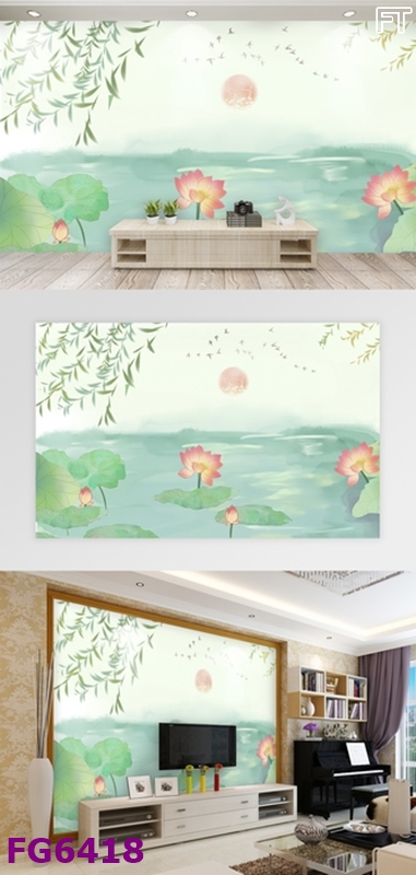 File in tranh tường hiện đại TV18325