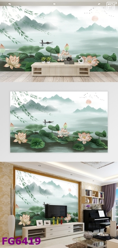 File in tranh tường hiện đại TV18324