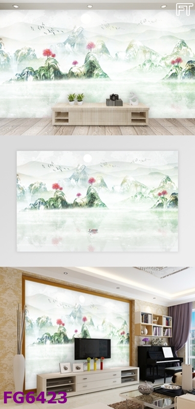 File in tranh tường hiện đại TV18320