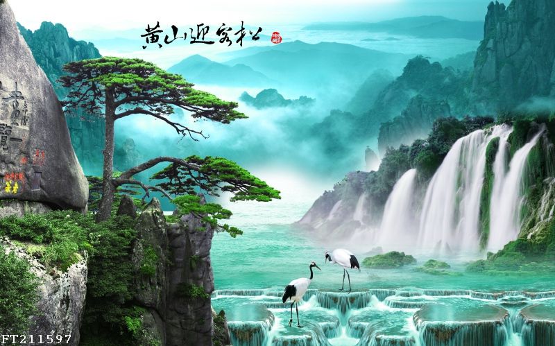File in tranh tường 3D TV34059