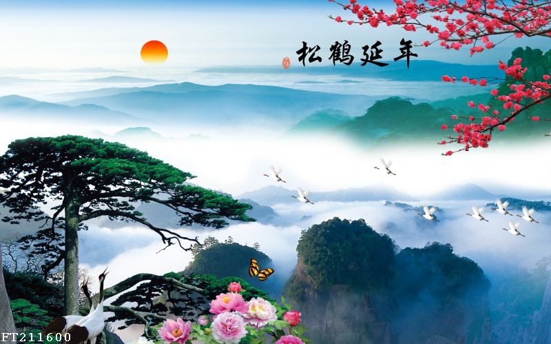 File in tranh tường 3D TV34056