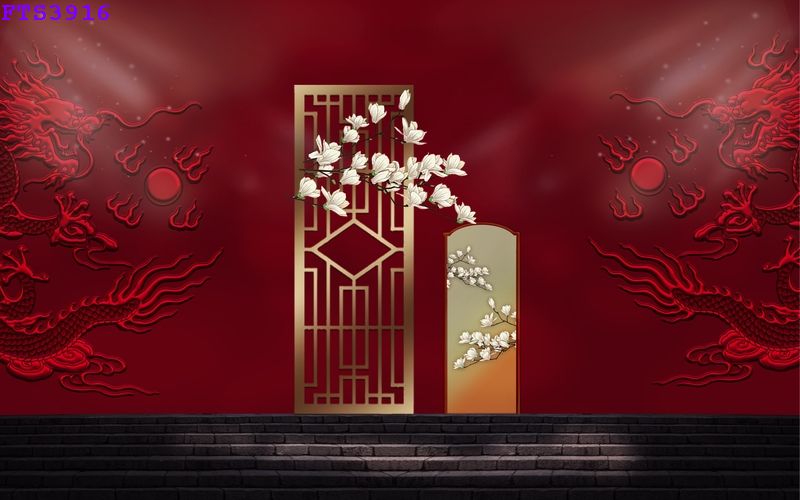 File in tranh tường hiện đại TV16021