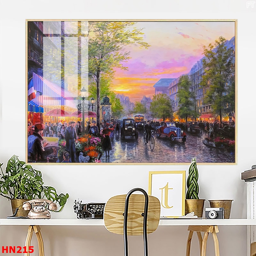 File tranh phố cổ hà nội xưa TV20546