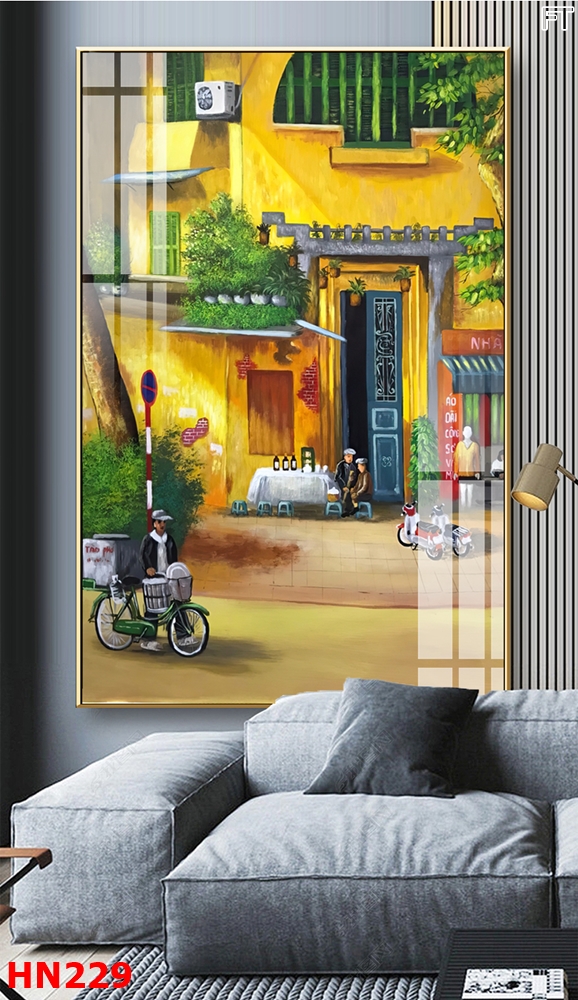 File tranh phố cổ hà nội xưa TV20532