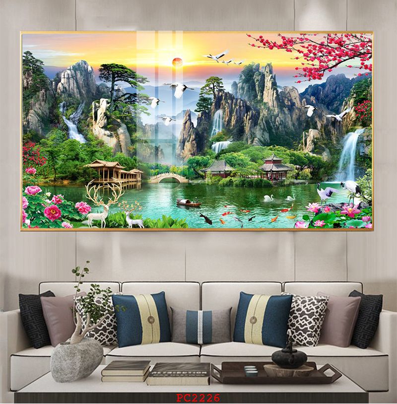 File tranh phong cảnh thiên nhiên TV38019