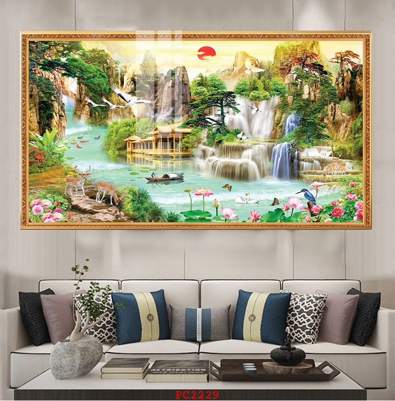File tranh phong cảnh thiên nhiên TV38016