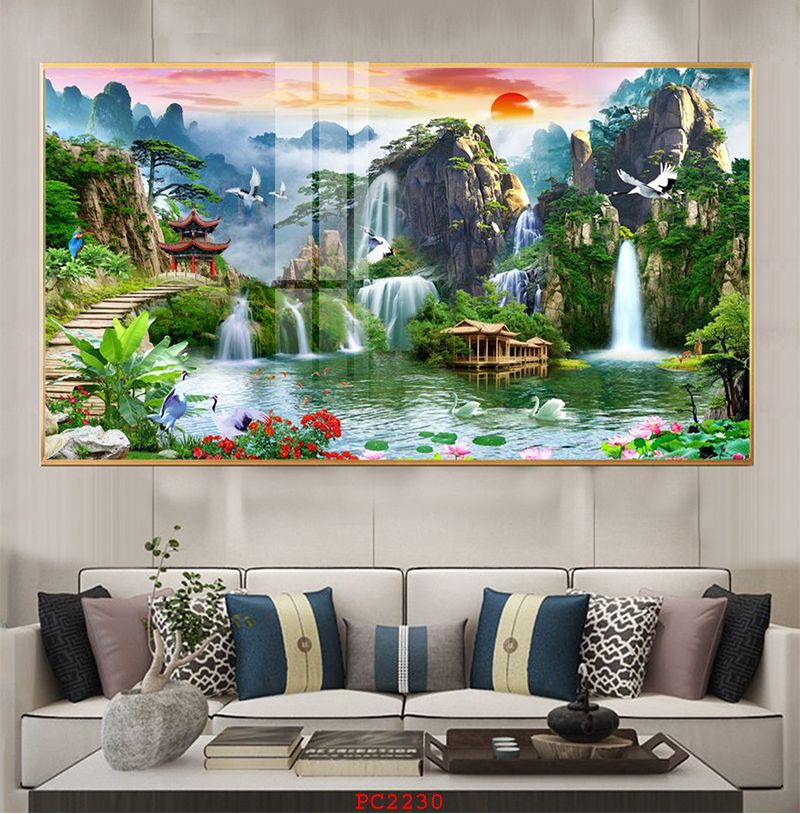 File tranh phong cảnh thiên nhiên TV38015