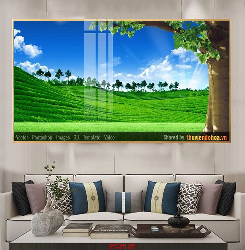 File tranh phong cảnh thiên nhiên TV37720