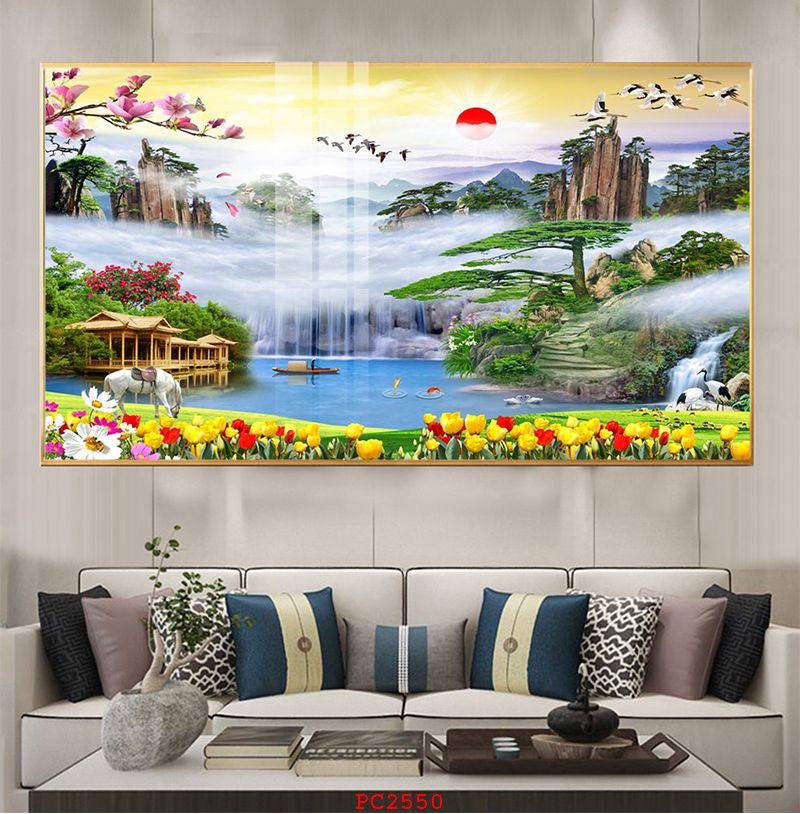 File tranh phong cảnh thiên nhiên TV37695