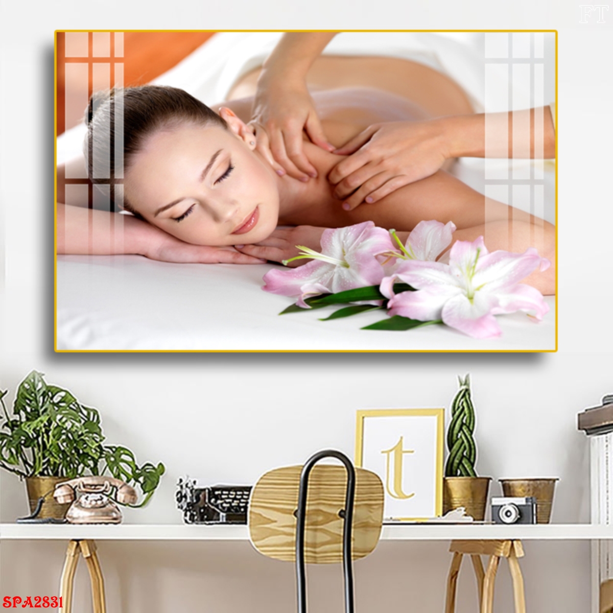 Tranh trang trí Spa TV48237