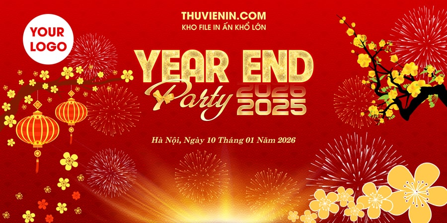 File thiết kế backdrop year end paty TV312455