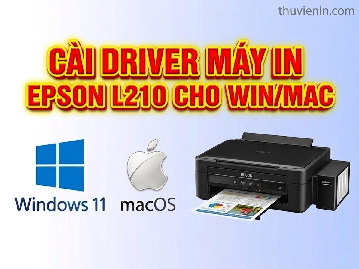 Hướng dẫn cài đặt driver máy in Epson L120