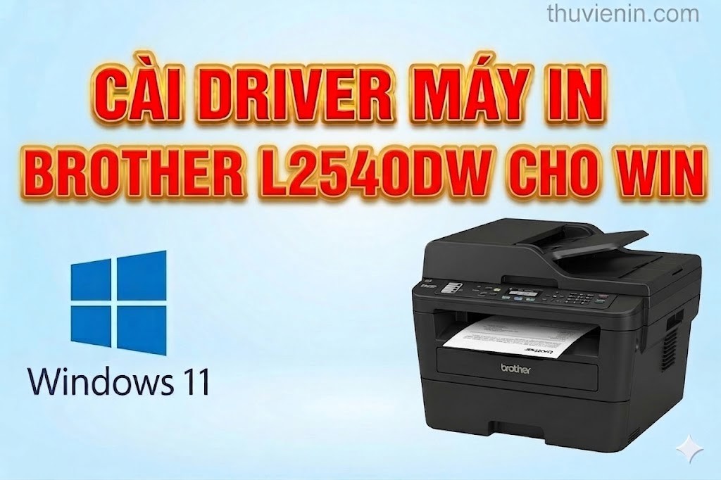 Link tải driver máy in Brother DCP-L2540DW và  Hướng dẫn cài đặt driver máy in Brother DCP-L2540DW