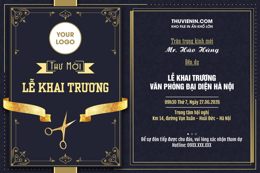 File thiết kế mẫu thiệp mời khai trương